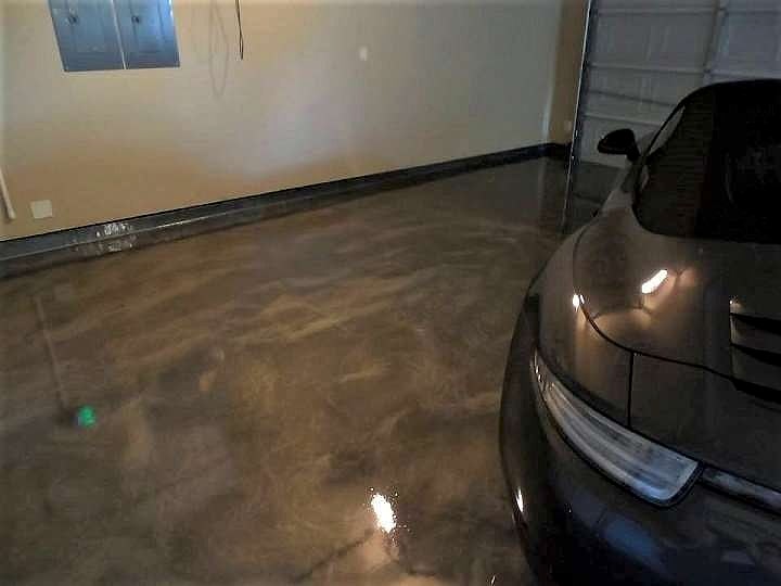 garage floor metallic epoxy st louis