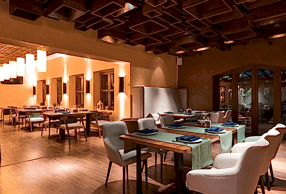 luxurious looking restaurant