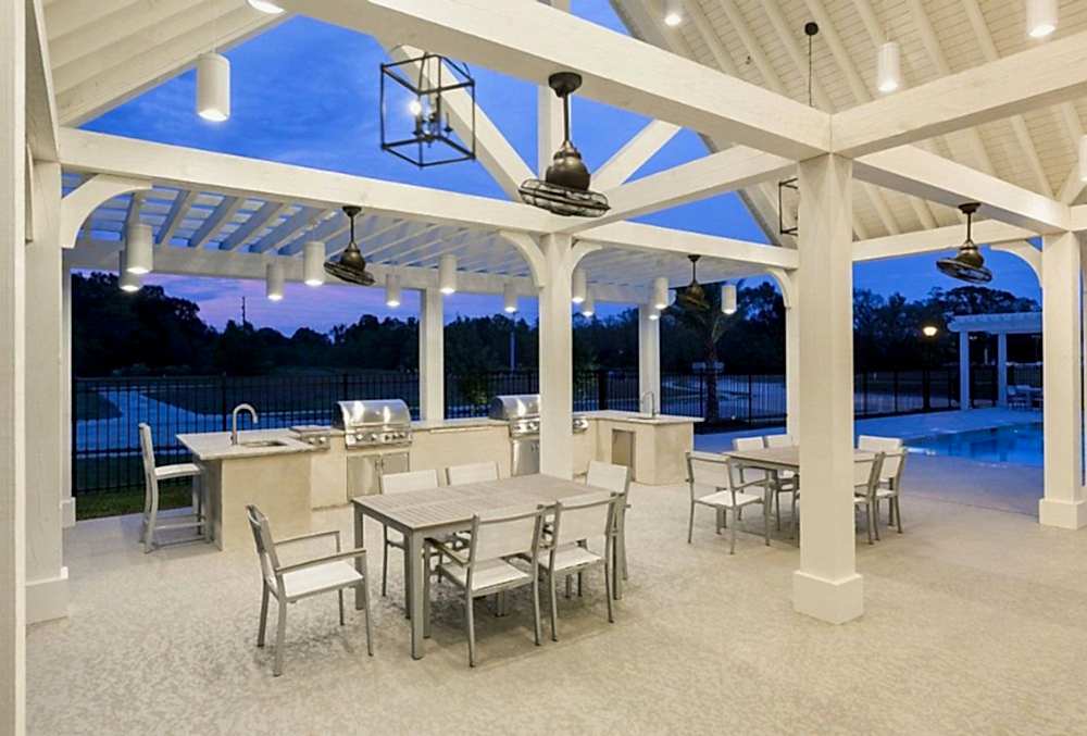 decorative concrete patio