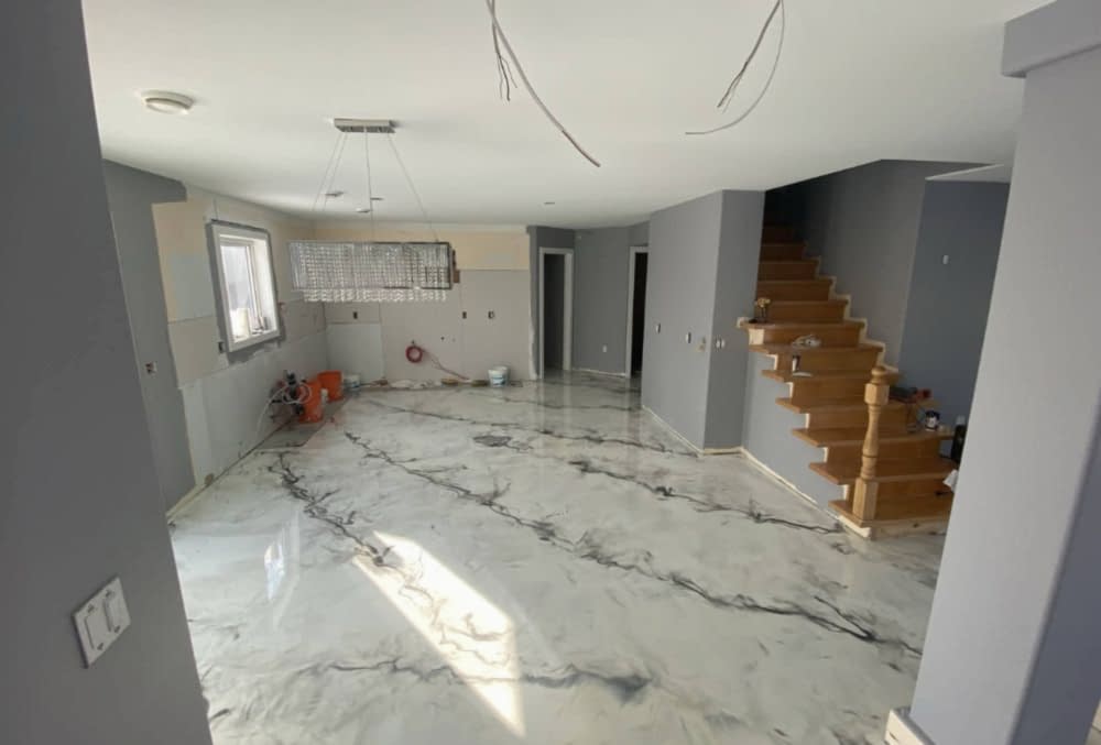 basement epoxy floor coating