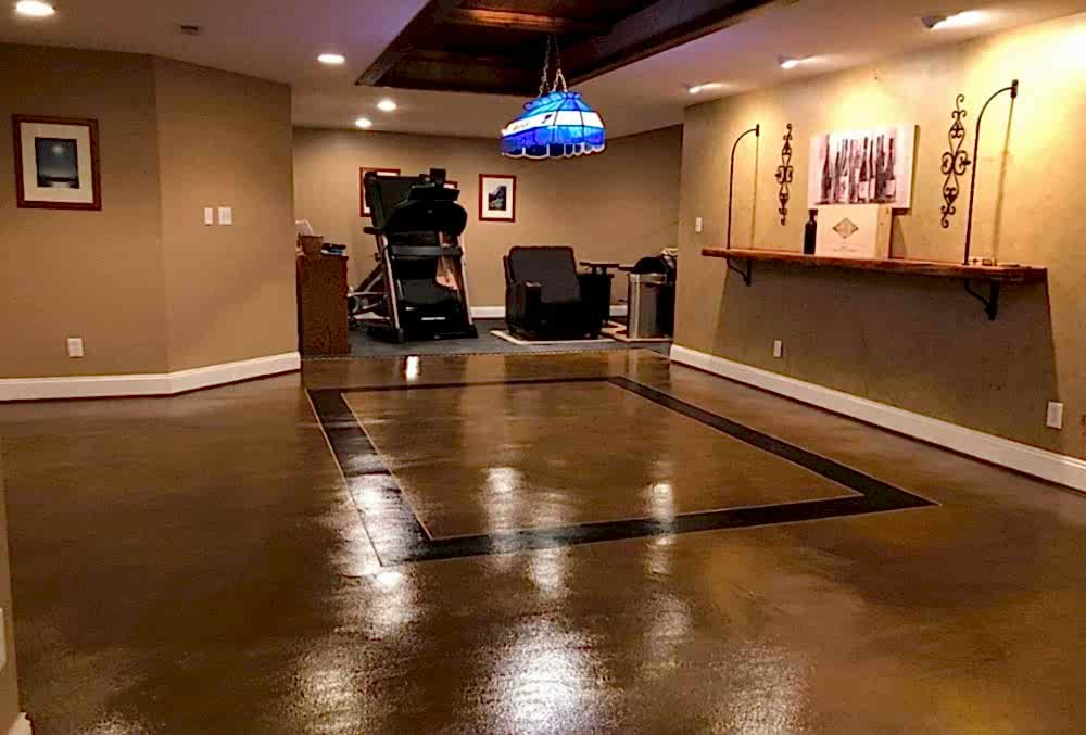 commercial concrete staining