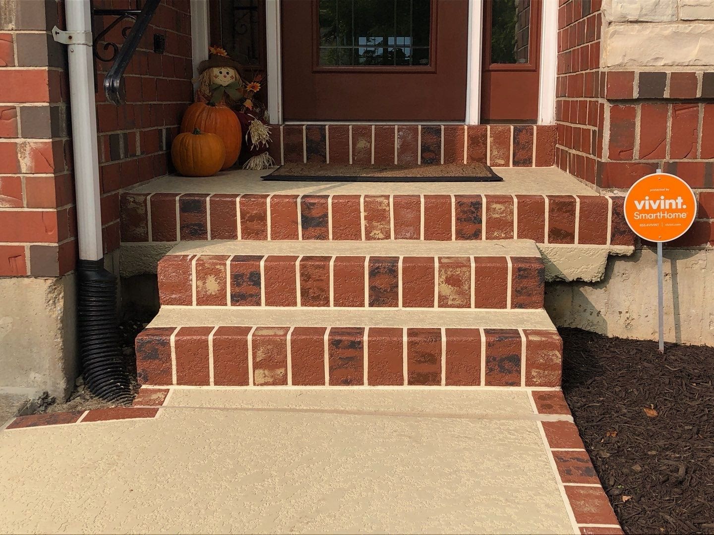 front stairs